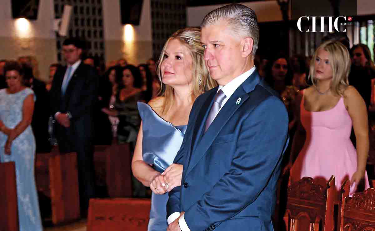 Papás de la novia. Alicia Rodríguez y Alejandro Hernández