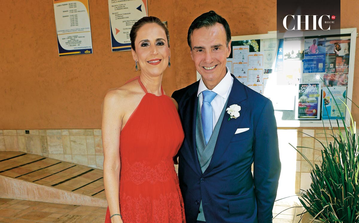 Papás del novio.  Mayela Canales de García y Carlos García