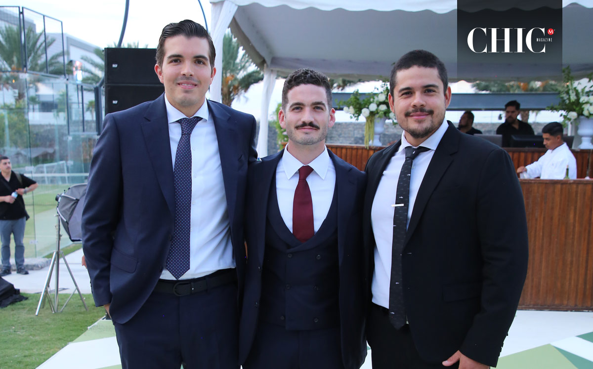 Pepe Sesma, Rorro Echávez y Diego Monroy