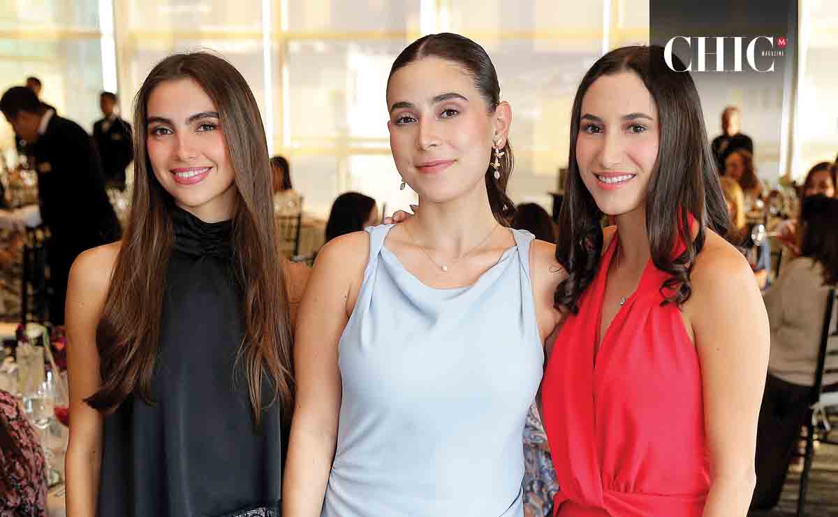 Regina Muñoz, Balbina Elizondo y Paulina Elizalde / Fotos: Daniel Saldívar