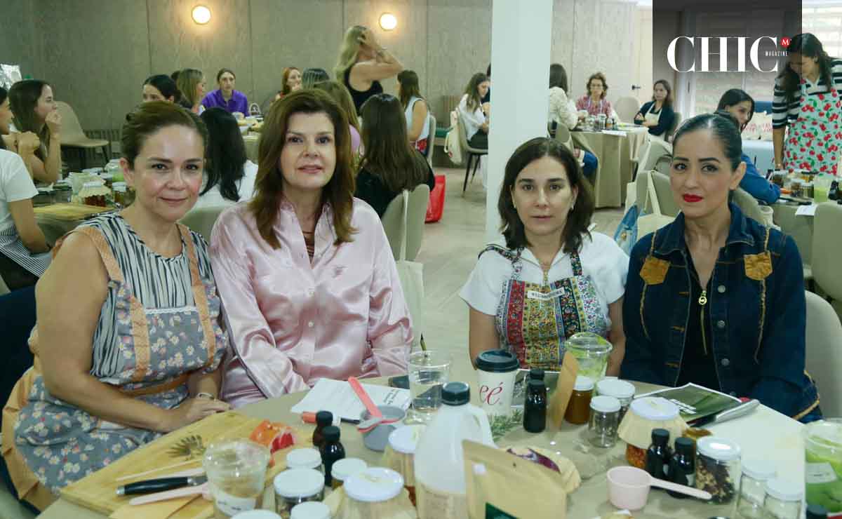 Samira Barragan Alejandra Villarreal de Cantú Cristina Miranda y Gloribet Cepeda / Fotos: Omar Valdez