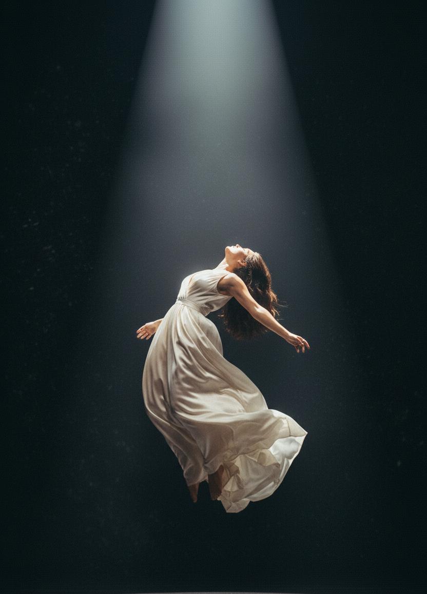 Selena Gomez levitando como Ariana Grande en "Supernatural" (Gemini)