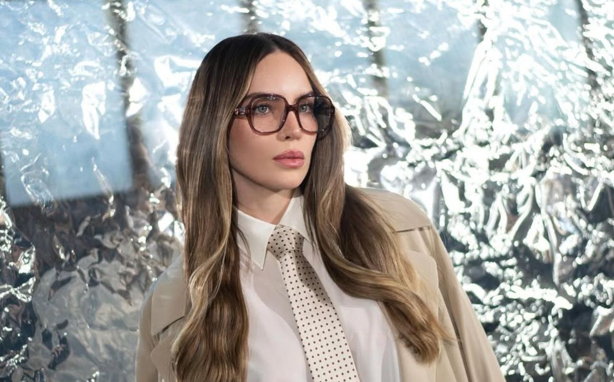 Belinda impactó en el desfile de Hugo Boss en Milán, robando miradas incluso a David Beckham (Instagram)
