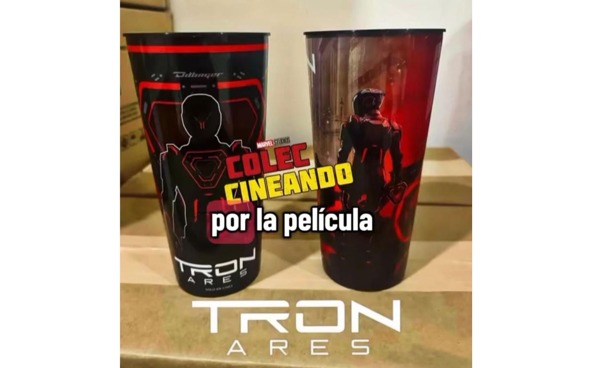 Tron: Ares | Vasos en Cinemex (TikTok)