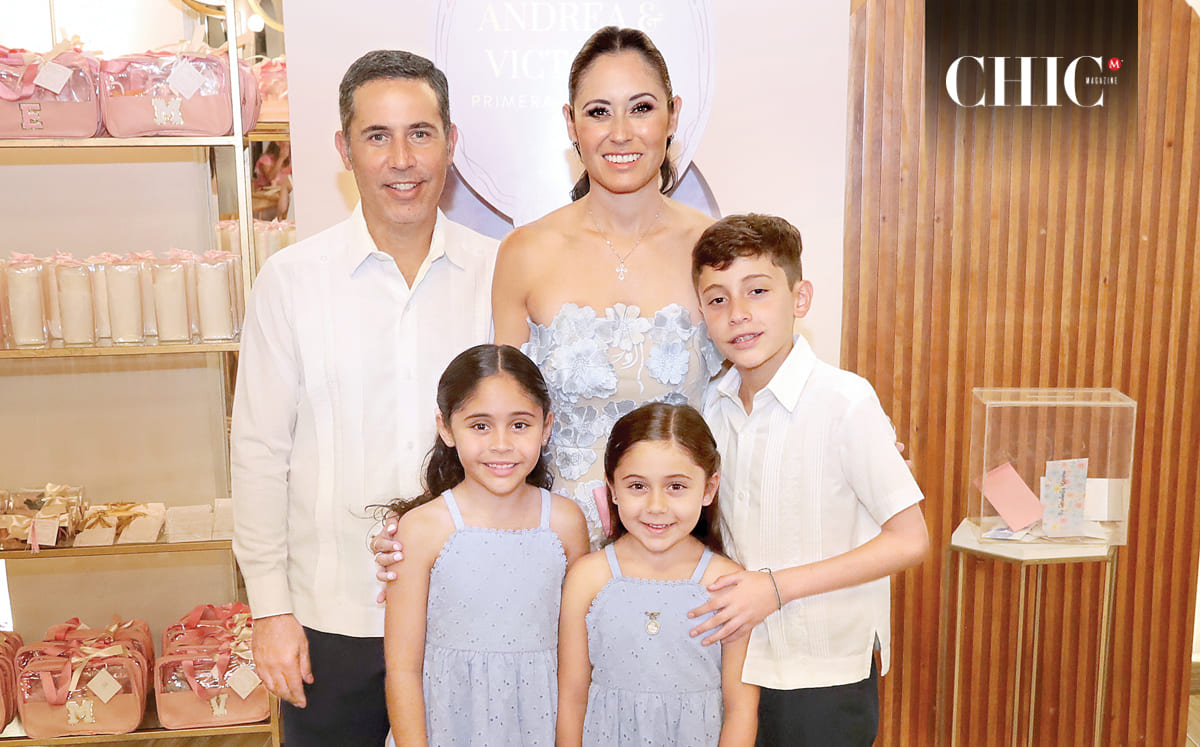 Gerardo Deutsch, Alejandra Hamelius, Valentina Deutsch, Ania Deutsch y Alejandro Deutsch