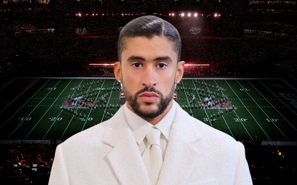Bad Bunny hace historia en el Medio TIempo del Super Bowl 2026 (Foto: Getty)