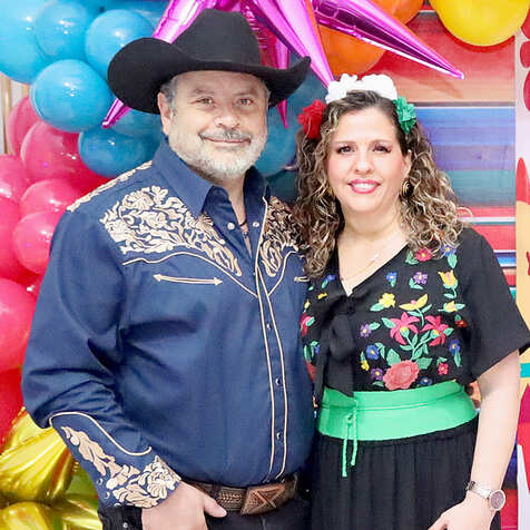 Miguel Baltazar y Georgina Mora