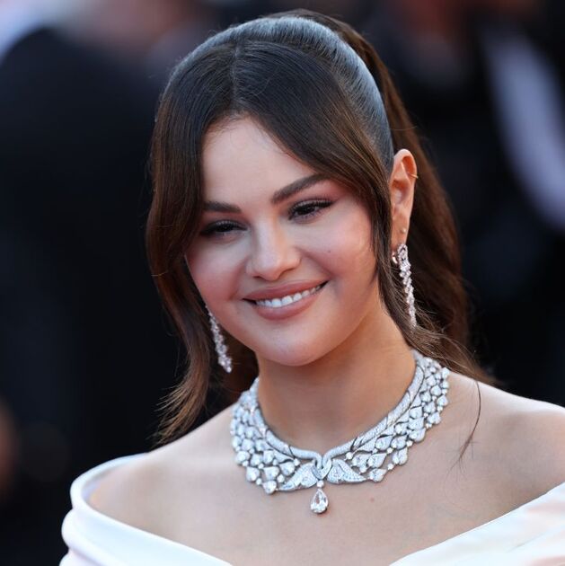 Selena Gomez cautivó con un vestido de novia único en su boda con Benny Blanco (Getty Images)