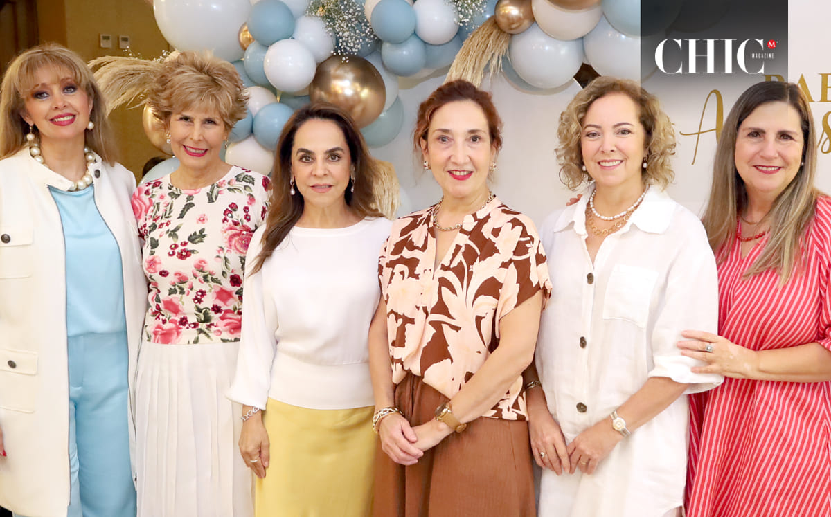 Chary Fernández, Sandra De La Garza, Olga Bertha Guevara, Martha Collado De Esteve, Ana Luisa Ruiz y Claudia Guzmán