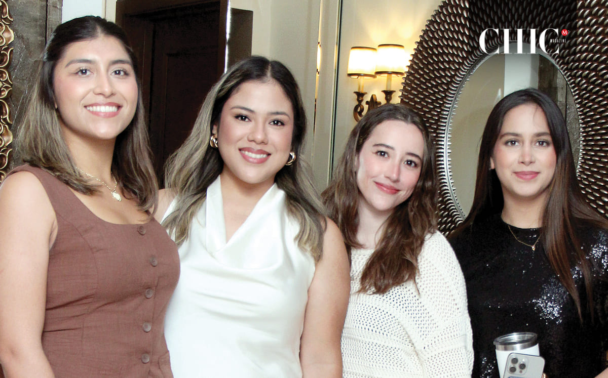 Frida Pérez, Adriana Carrillo, Ana Paola Martínez y María José Fernández