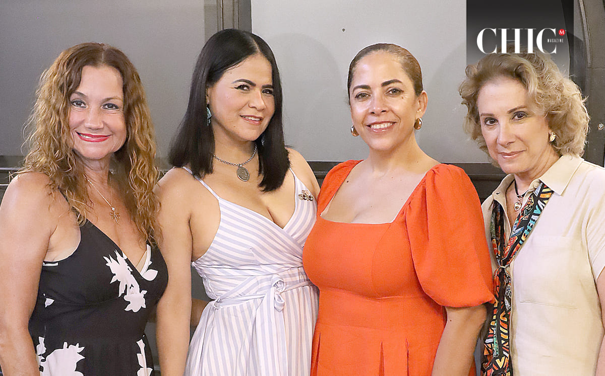 Teresa Ávila, Tarina Ruiz, Elvira Del Ángel y Romely García