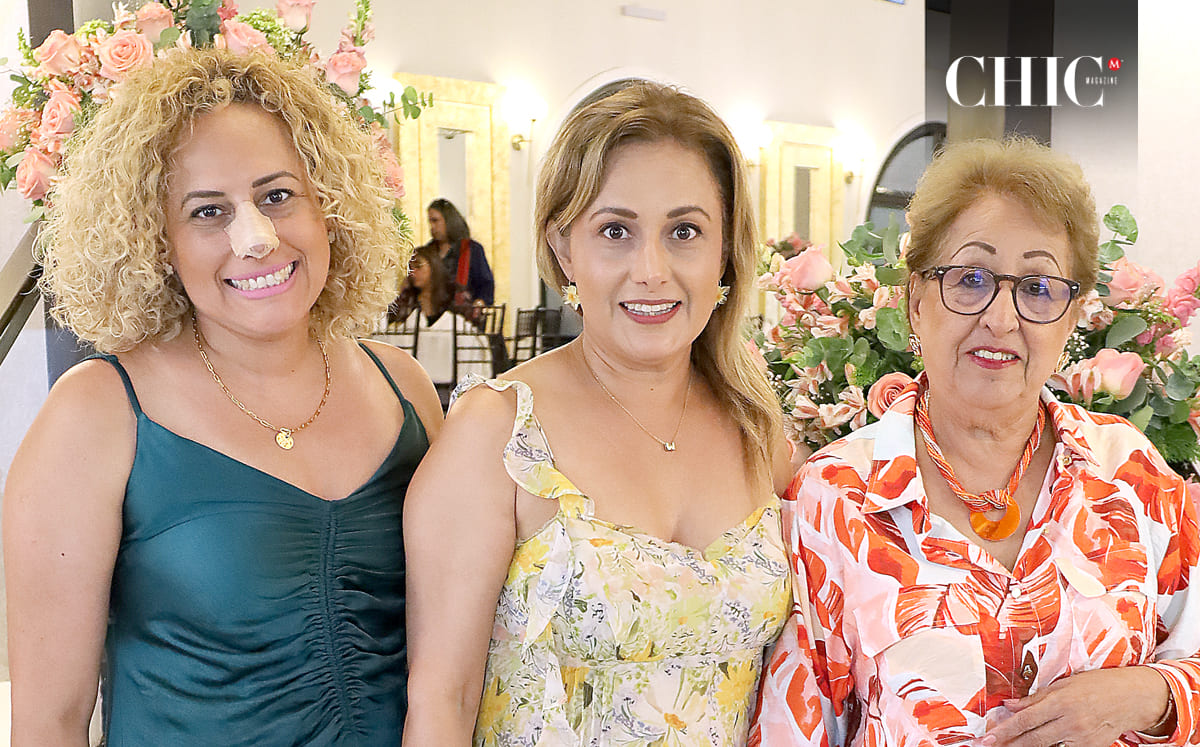Virginia Marín, Martha Marín y Soledad Meléndez