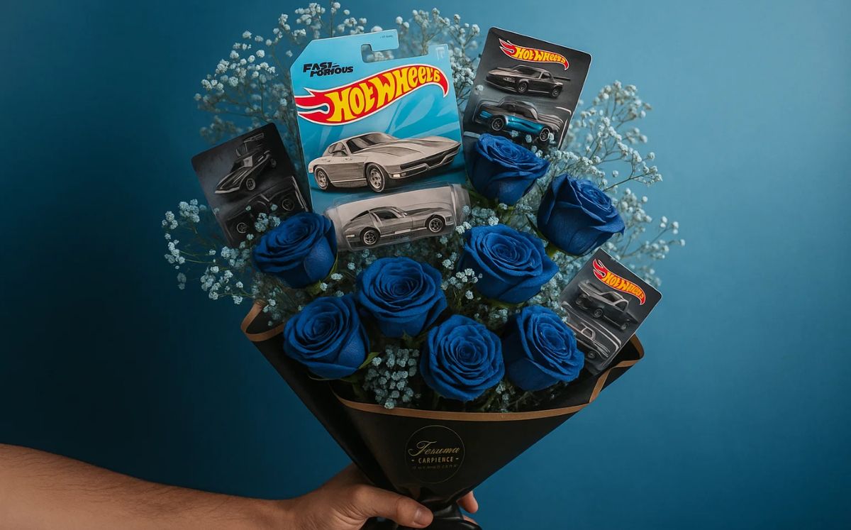 30 de septiembre: ¿Por qué se regalan flores azules y Hot Wheels? (Foto: Sora)