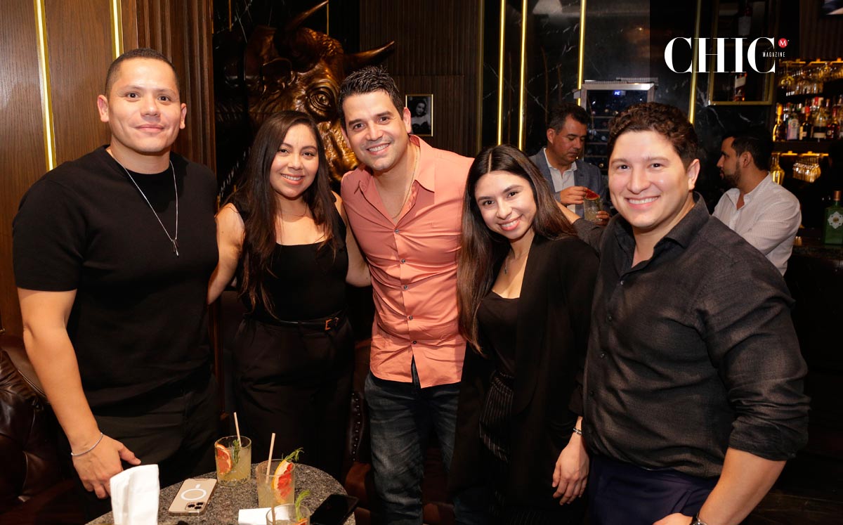 Anuar Ganem, Mariana Contreras, Julian Ramirez, Gabriela Ortega y César Lozano