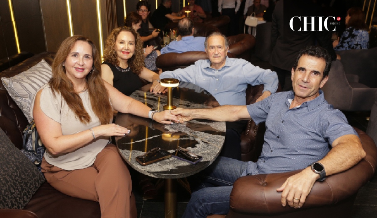 Cordelia Ayala, Laura Rodríguez, Helio Ayala y Eduardo Andonie / Foto: Daniel Saldívar