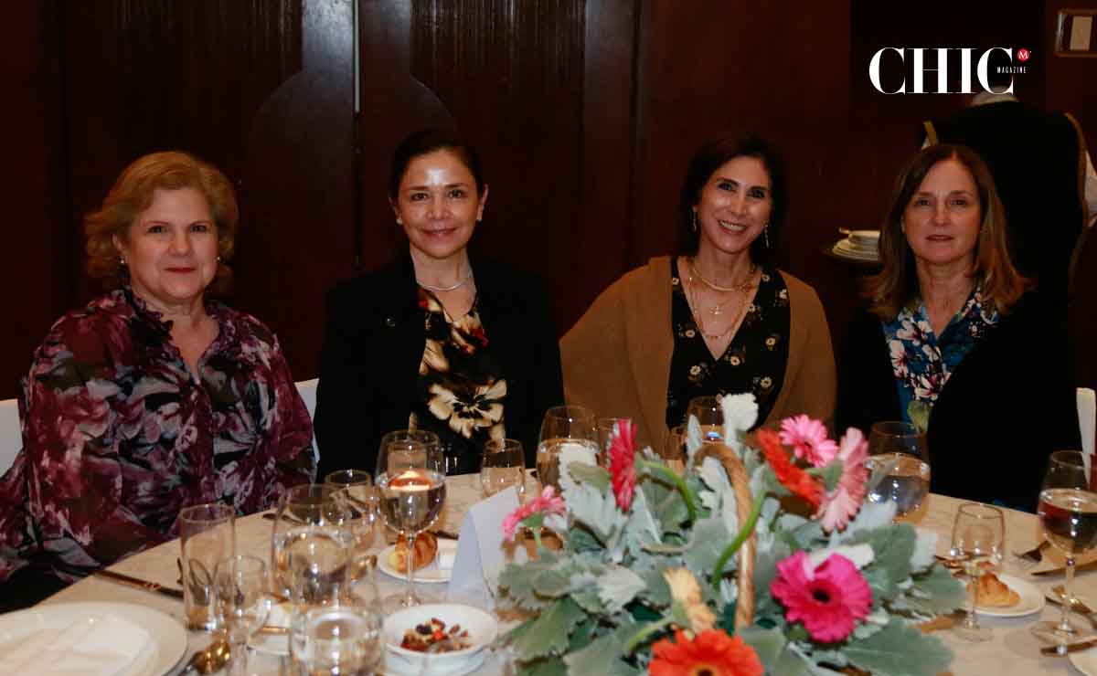 Cristina Guerra de González, Ana Aurora Gómez de Elosúa, Lucy Garza de Llaguno y Carmen Jasso de Rodríguez / Fotos: Omara Valdez