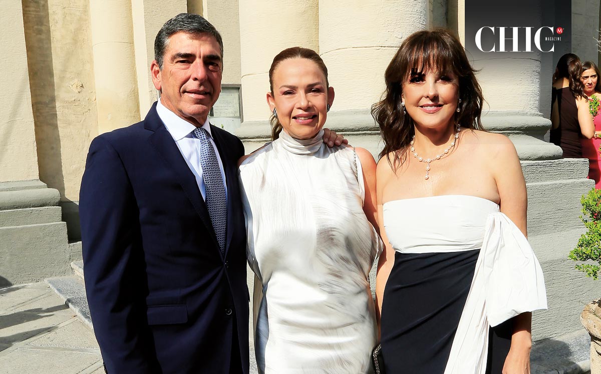 Roberto Rodríguez, Nora Tassinari de Rodríguez y Yemile Valencia