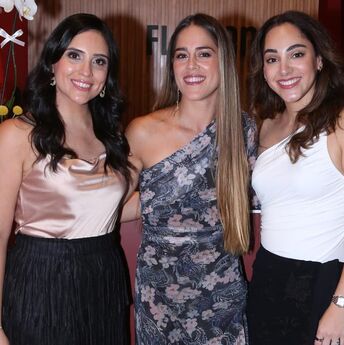 Gabriela Villegas, Patricia Guerrero y Viviana Villarreal. Fotos: Roberto Alvarado