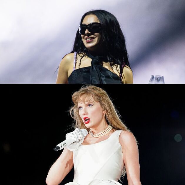 Taylor Swift desata rumores con “Actually Romantic”, donde fans creen que manda un mensaje directo a Charli xcx (Getty Images)