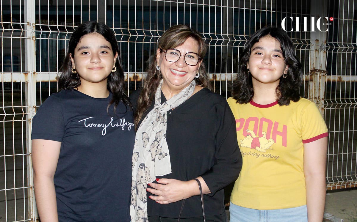 Mariana cámara, Karime cámara y Sofía cámara