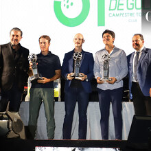 Antonio Safa, Gabriel Derbez, Alain Petitjean, Ángel Aguirre Piña y Julián Alba