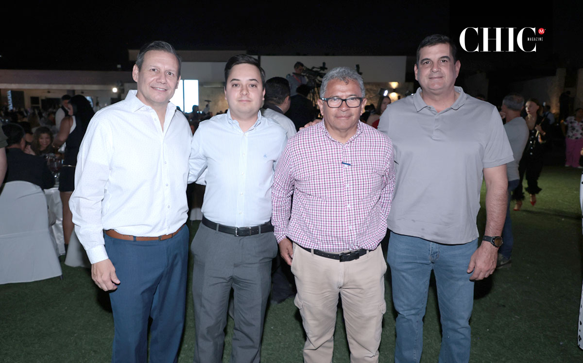 Carlos Arenal, Jorge Estrada, Martín Hernández y Alfredo Murra
