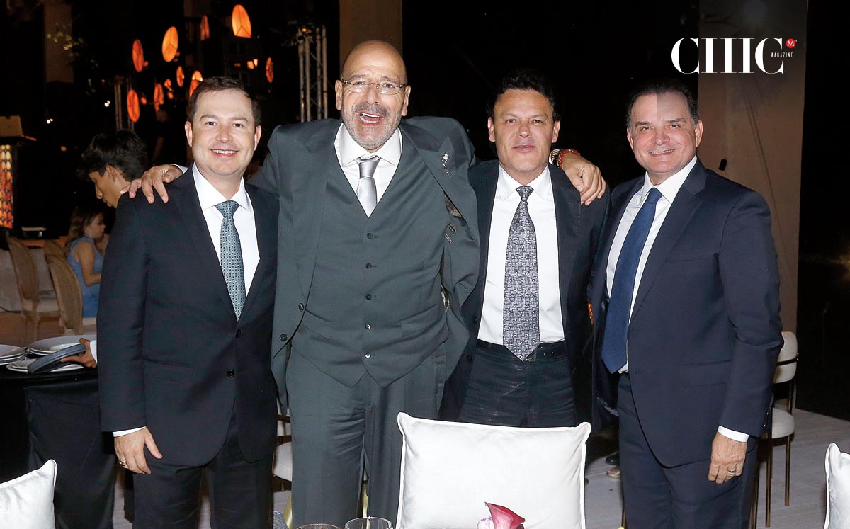 Esteban Cantú, Marcial Herrera, Pedro Fernández y Mario Gámez