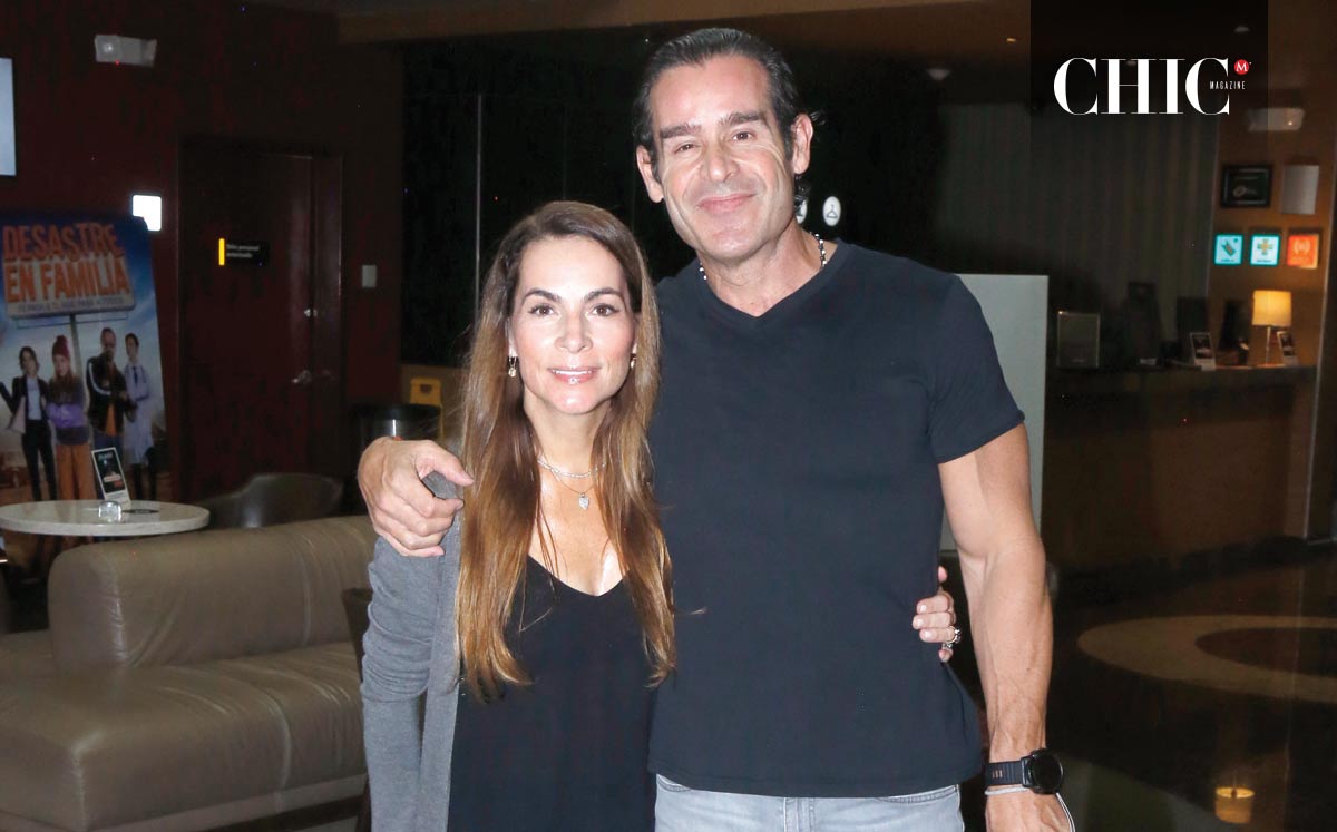 Fernanda García y Ernesto Elizondo