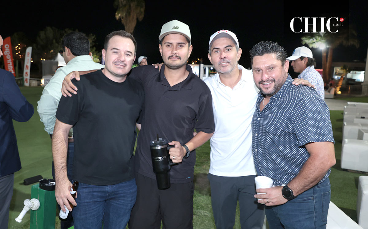 Japo Guzmán, Chicho, Christopher y Carlos Muñoz