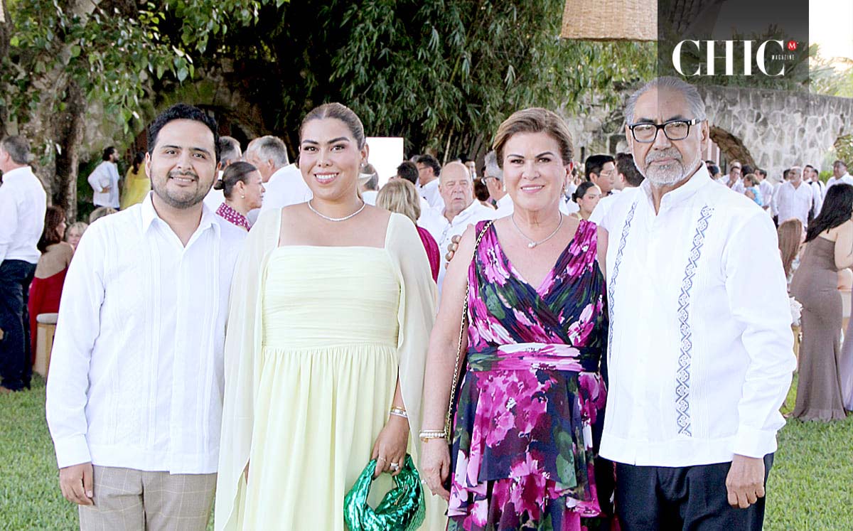 Arturo Rodríguez, Mariana Llanes, Rosy De Llanes y Eduardo Llanes