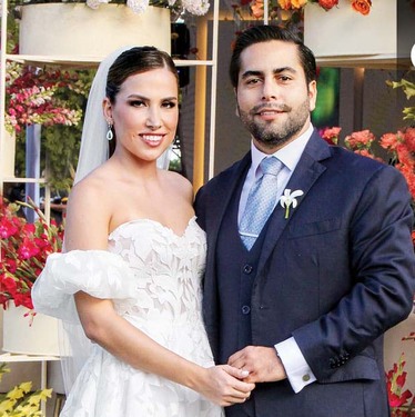 Verónica Martin del Campo y Jorge Morris