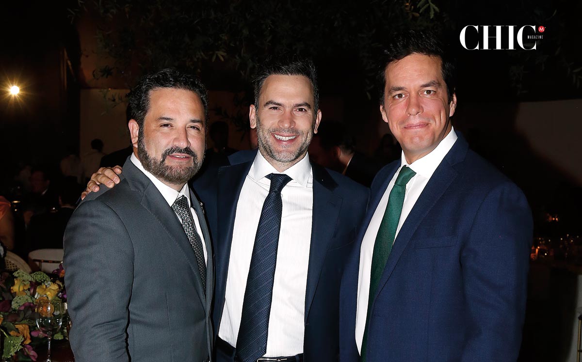 Marcelo González, Víctor Califa y Alejandro Martínez