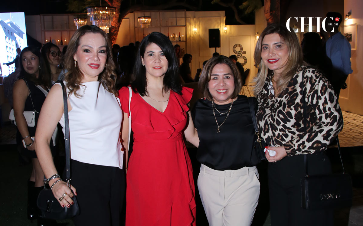 Palmira, Carolina, Claudia y Fabiola