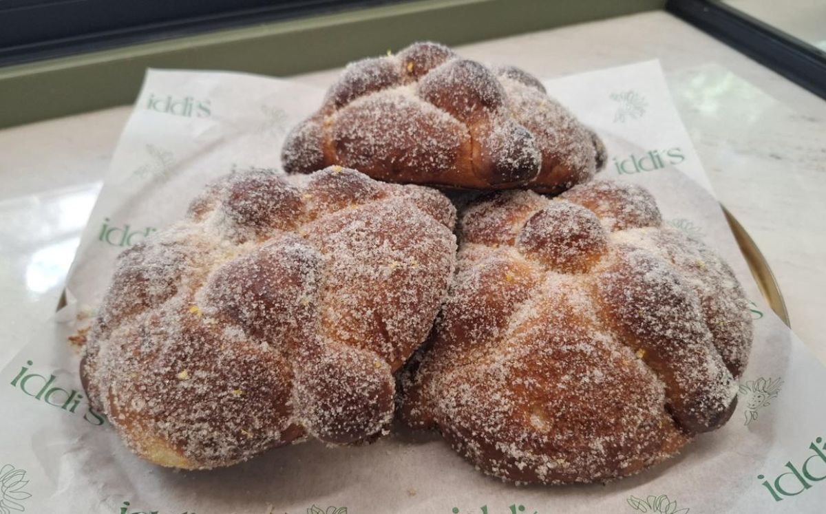 Pan de muerto en Iddi's Bakery (Foto: Cortesía)