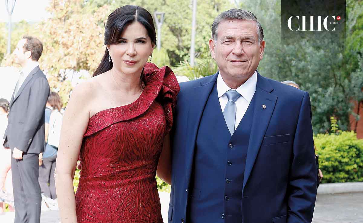 Papás de la novio. Adriana Peña de Gutiérrez y Eduardo Gutiérrez / Fotos: Claudio Guajardo
