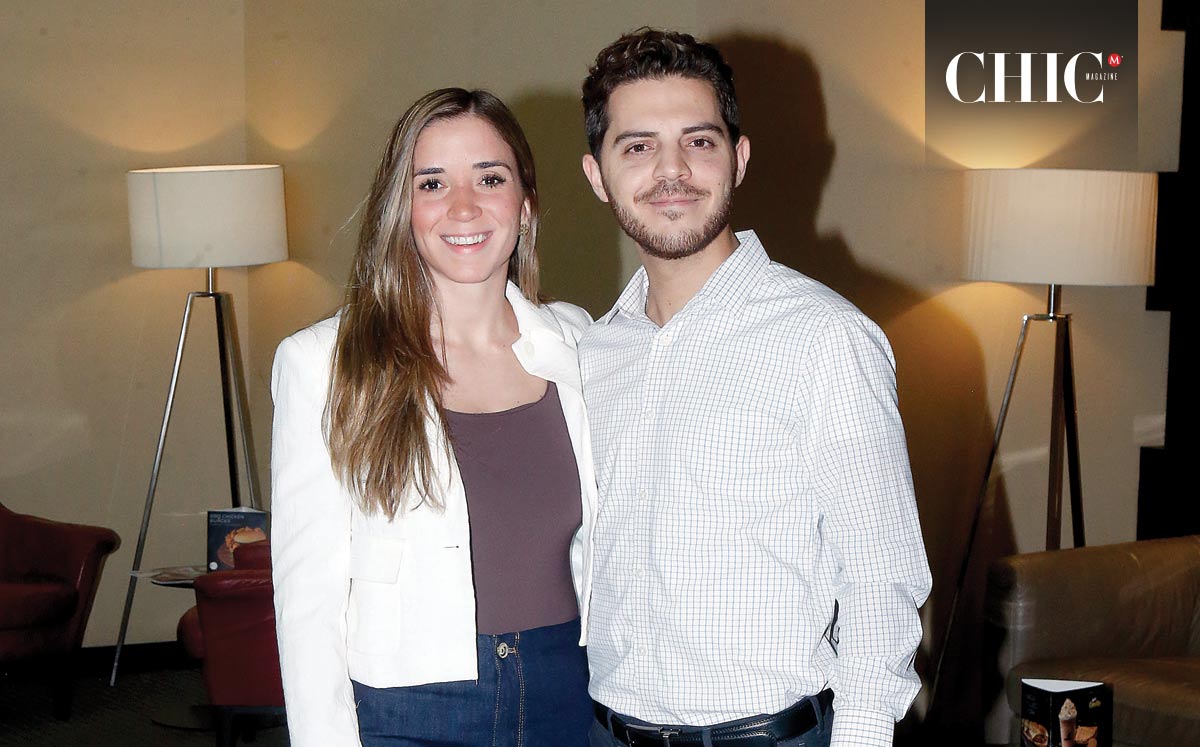 Roberta Treviño y Andrés Llovera