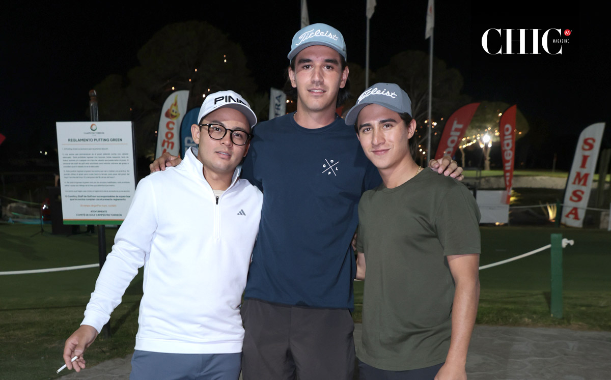 Roberto Ríos, Alejandro González y Juan Carlos