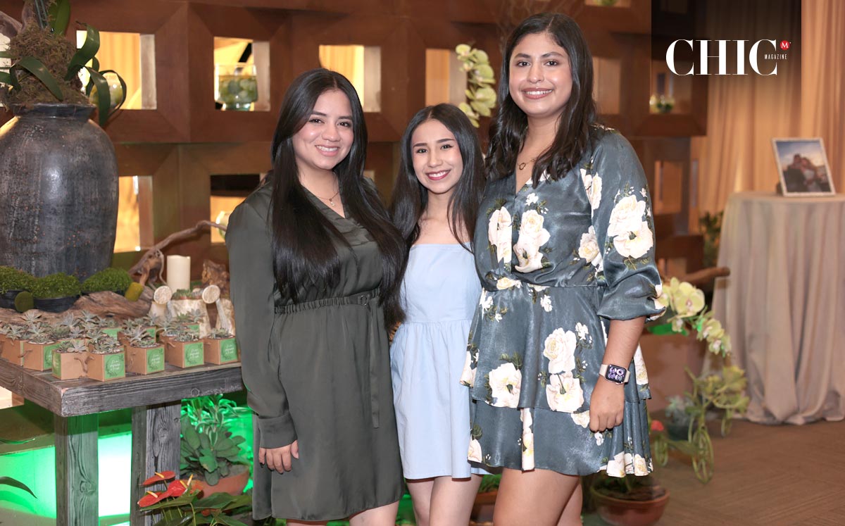 Sarahí Núñez, Luisa Alcázar y Lulú Carrillo