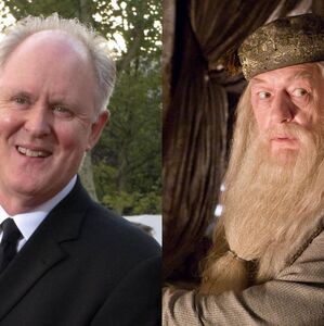 Así se ve John Lithgow como Dumbledore en la serie de Harry Potter (Foto: Instagram)