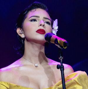 Ángela Aguilar tuvo una fiesta en la playa para celebrar su cumpleaños 22 (Gettty Images)