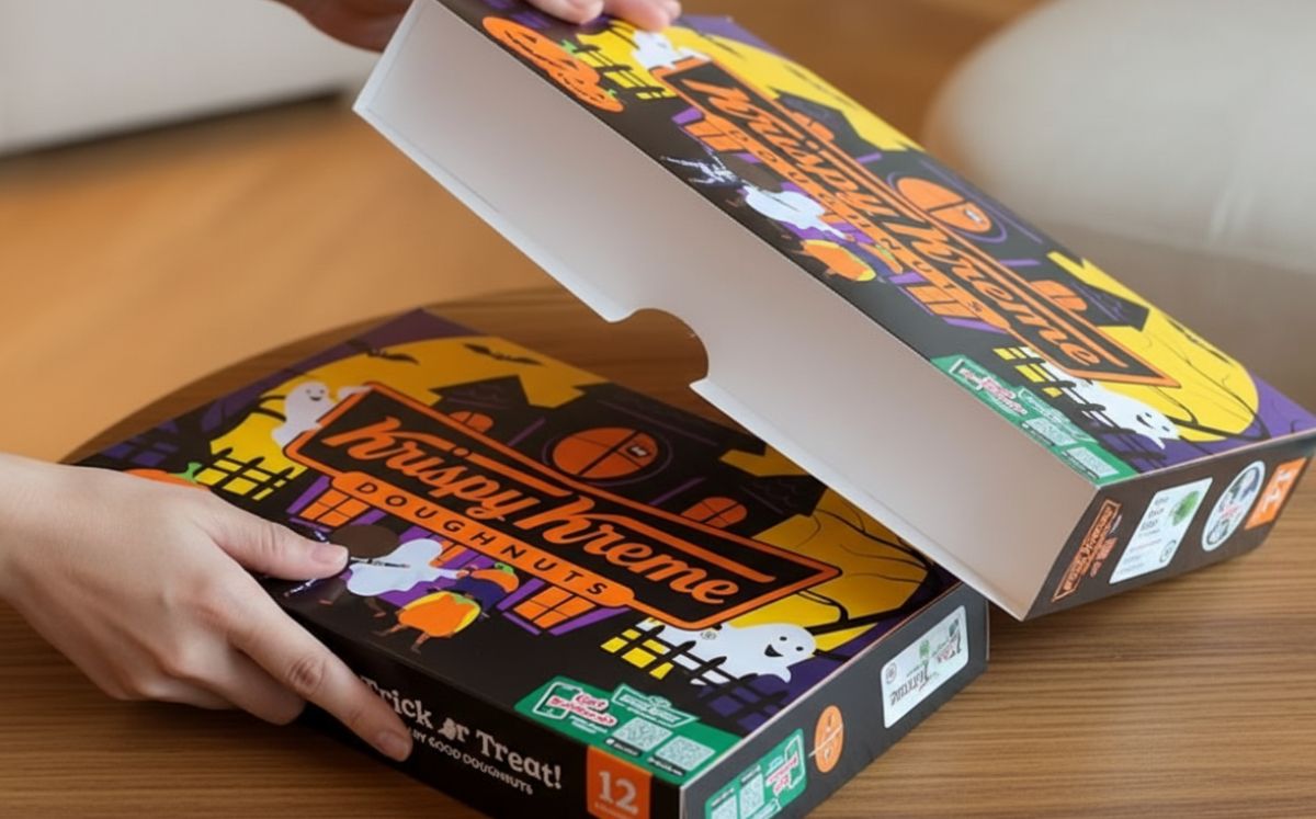 Krispy Kreme presenta su colección de donas de Halloween 2025 con cuatro nuevos sabores (Gemini)