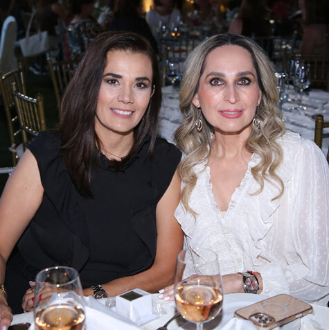 Sandra Pimentel y Blanca Olayne
