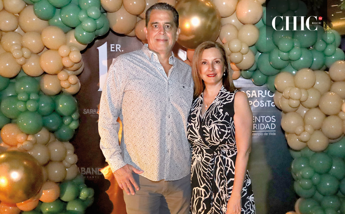 Alejandro González y Julie Manzur