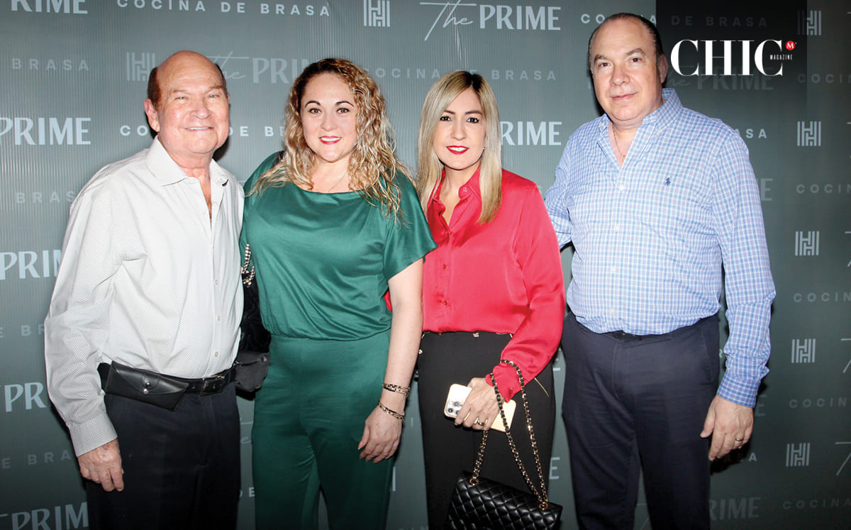 Álvaro Garza, Gladyz Rodríguez, Sandra Alvarado y Eduardo Manzur
