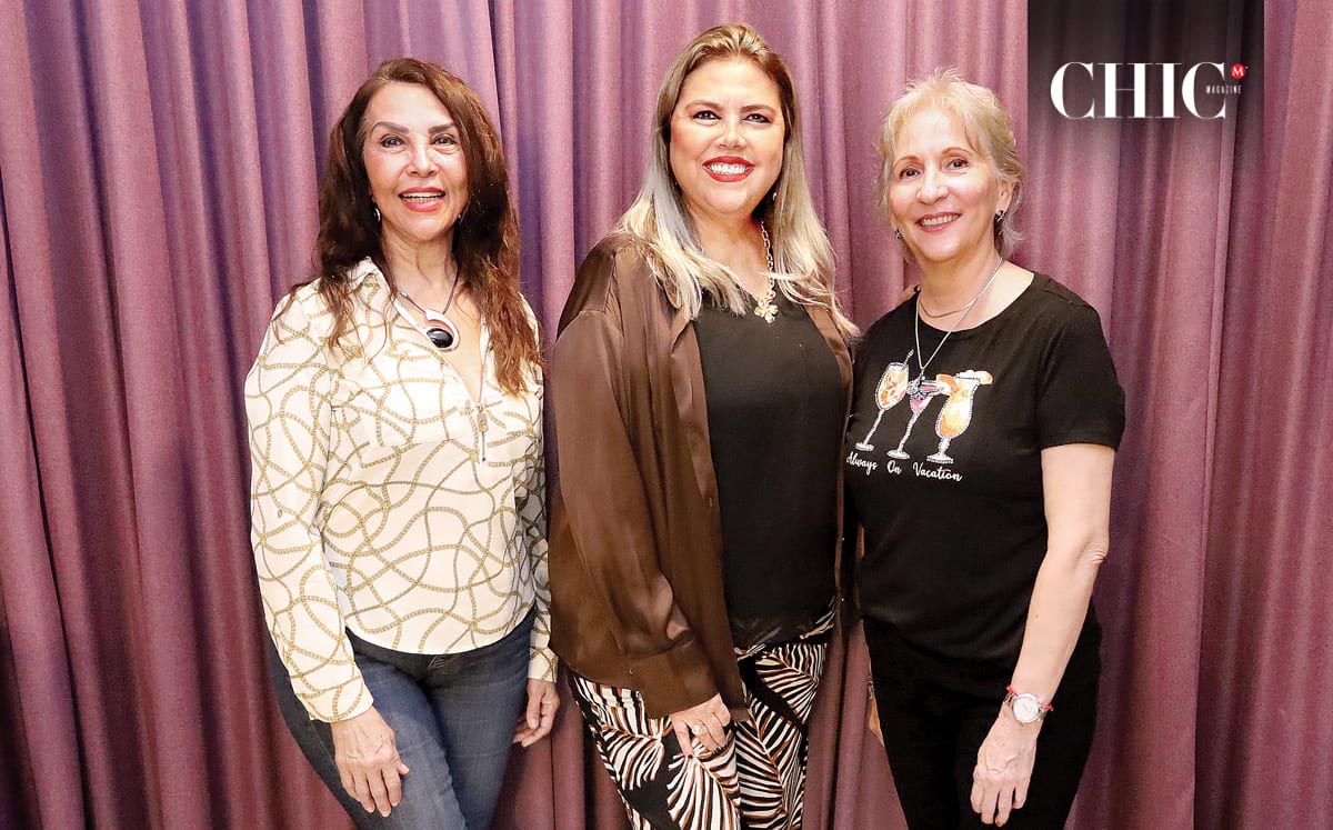 Gaby Gómez, Liliana Gómez y Rosa Elsa Alanis