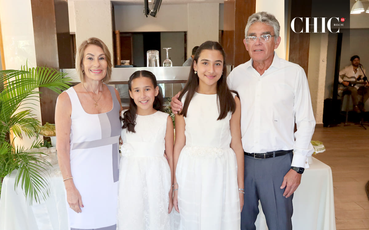Silvia Simón, Julieta Altamirano, Elena Altamirano y Felipe Altamirano