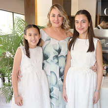 Elena Altamirano, Pamela Angulo y Julieta Altamirano