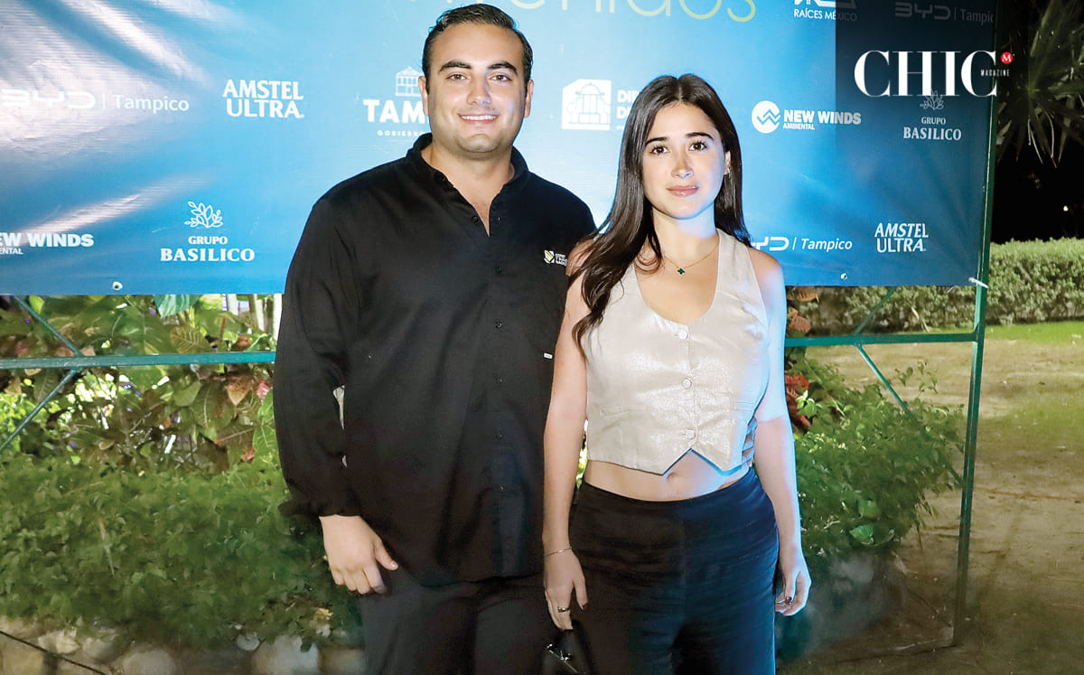 Javier Monsreal y Cecilia Rock