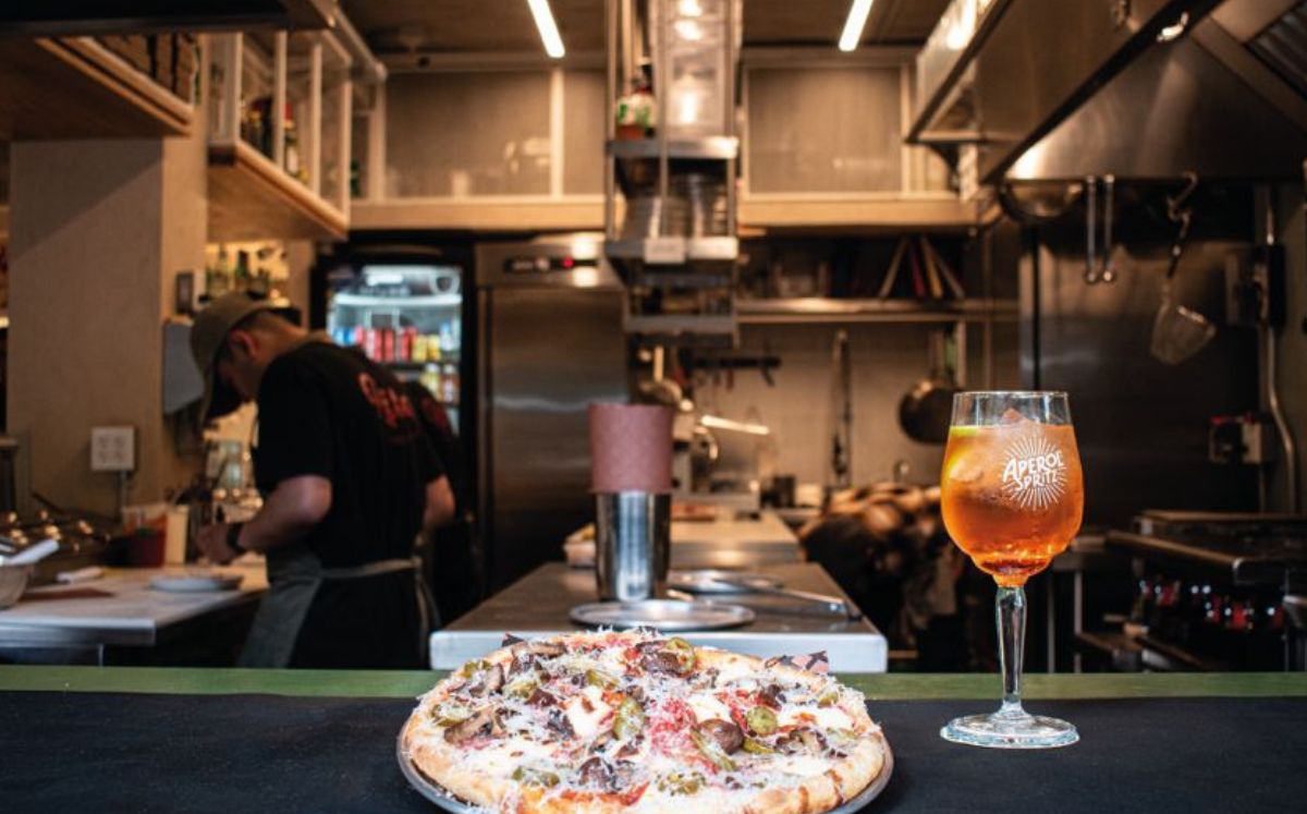 Rita la Pizza Fritta en la Condesa, CDMX