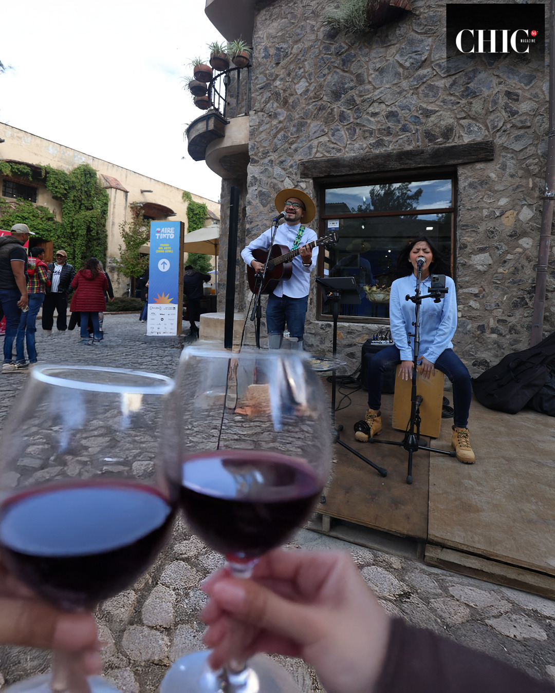 En Val’Quirico, Aire Tinto se posiciona como el festival que une vino, arte y gastronomía en un entorno de inspiración europea.(Cortesía)